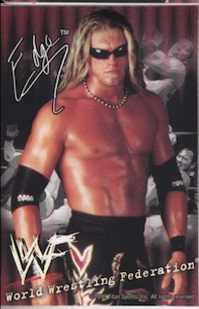 Edge WWF Ice Cream Cut-out 1999 Good Humor PW Catalog