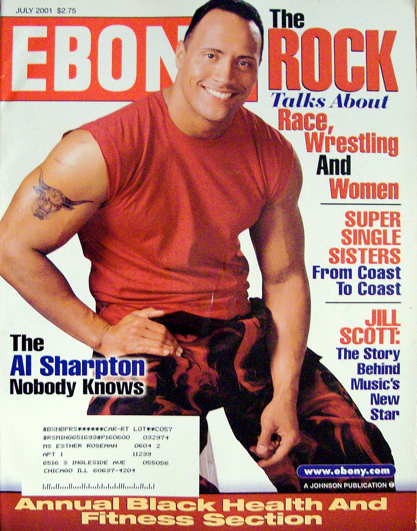 Ebony Magazine July 2001 Magazine PWcatalog