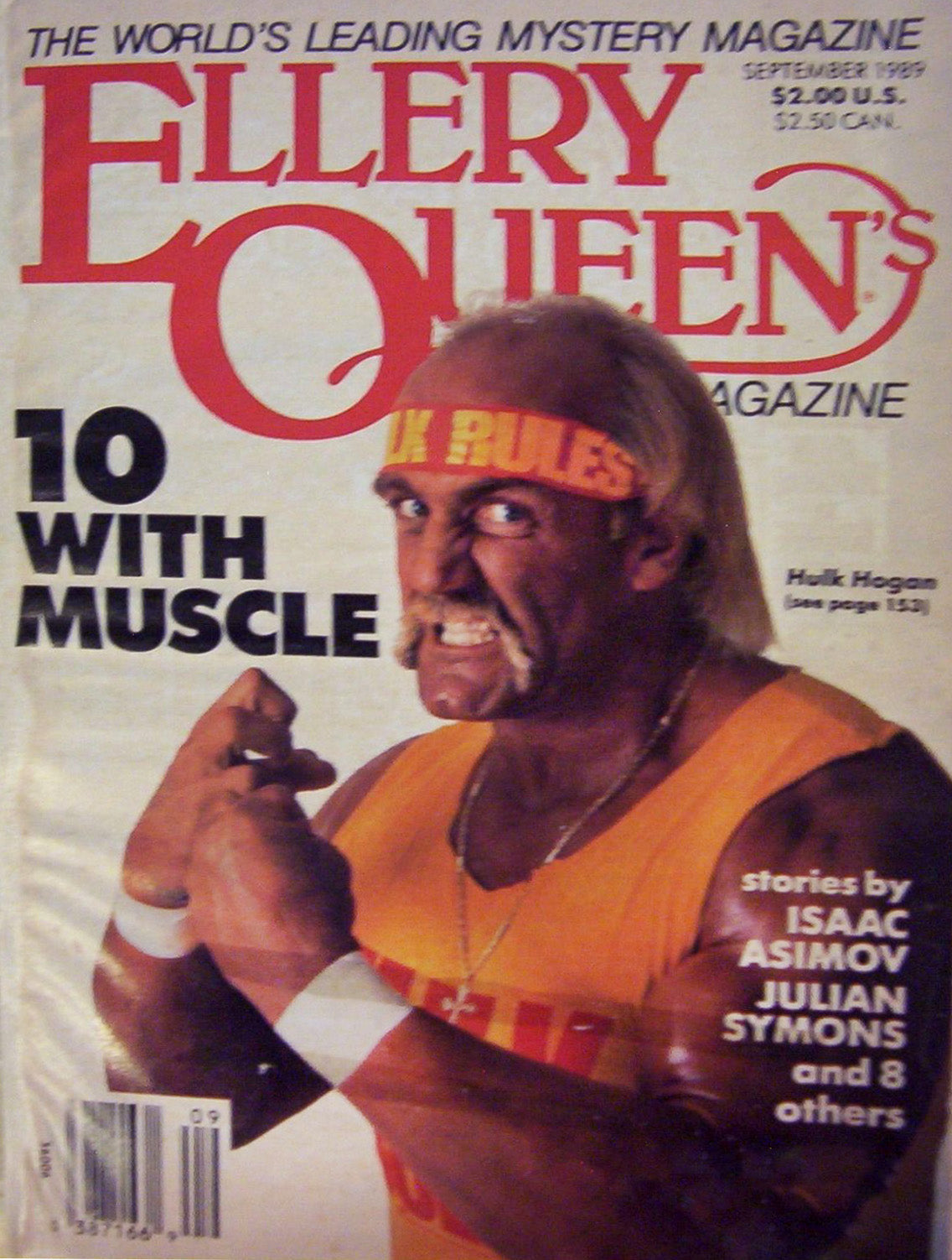 Ellery Queen's Magazine September 1989 Magazine PWcatalog