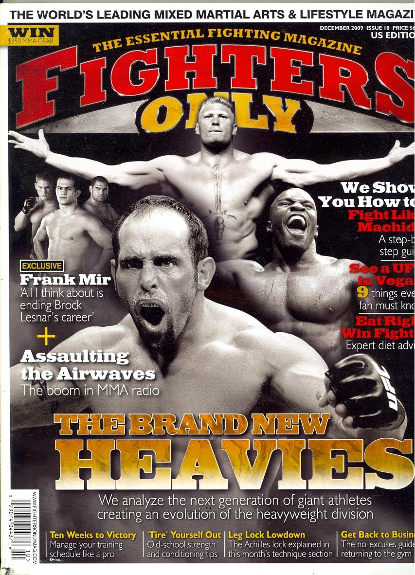 Fighters Only Magazine December 2009 Magazine PWcatalog