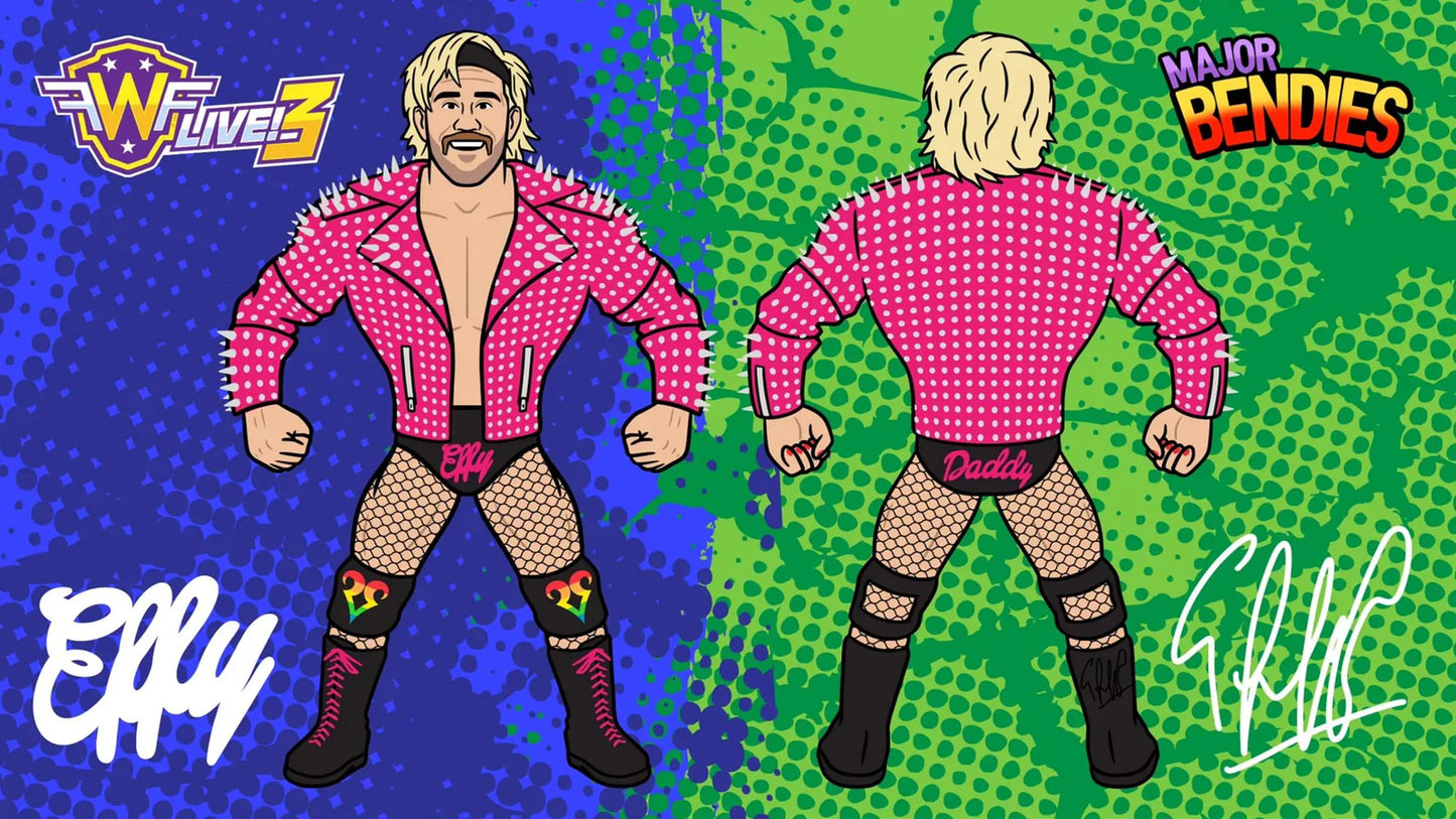 Major Wrestling Figure Podcast Major Bendies Series 3 Effy Action & Toy Figures PWcatalog