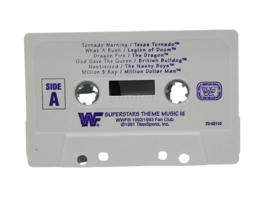 Fan Club - 1992-1993 - Superstars Theme Music III Music Cassette Music CDs PWcatalog