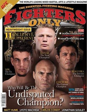 Fighters Only Magazine December 2008 Magazine PWcatalog