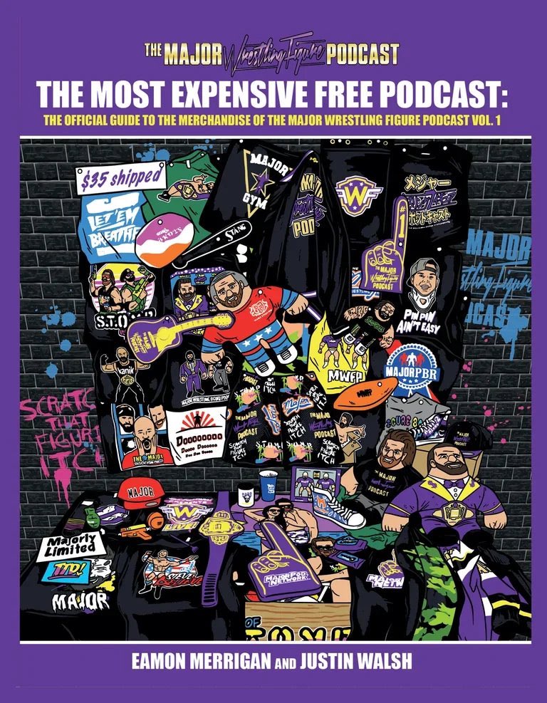 The Major Wrestling Figure Podcast: the most expensive FREE podcast Books PWcatalog