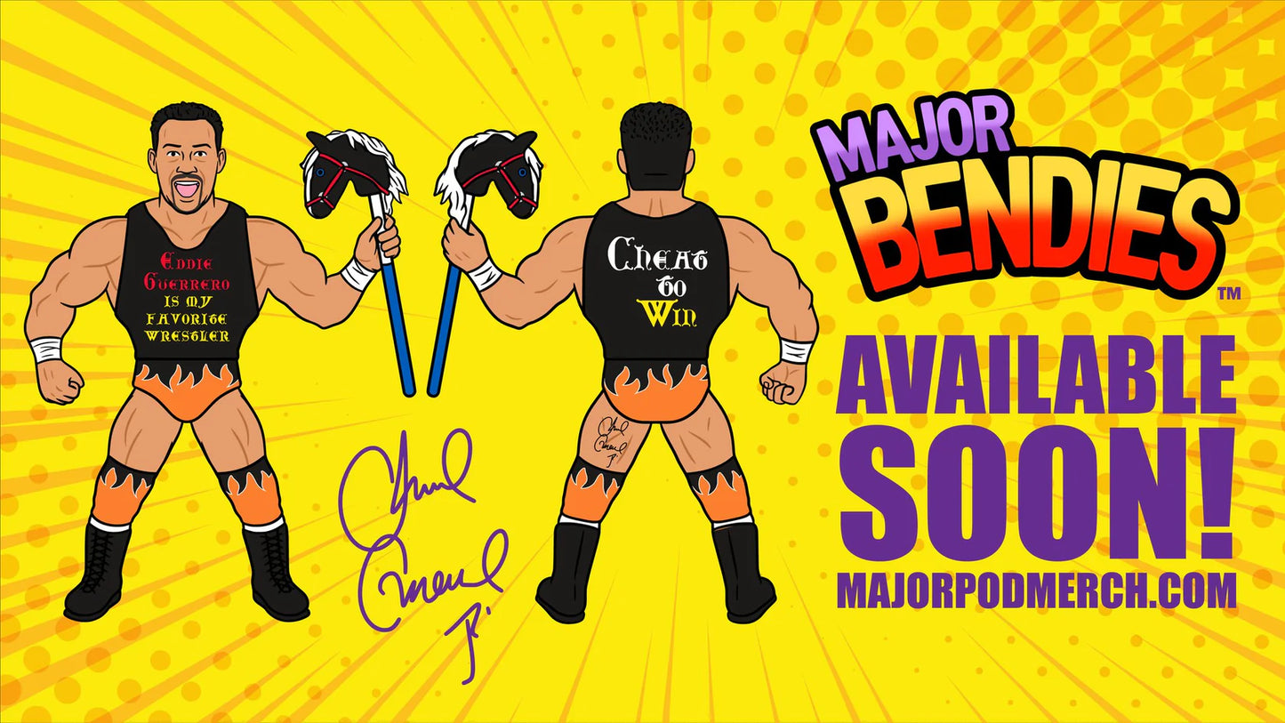 Major Wrestling Figure Podcast Major Bendies Series 5 Chavo Guerrero Action & Toy Figures PWcatalog