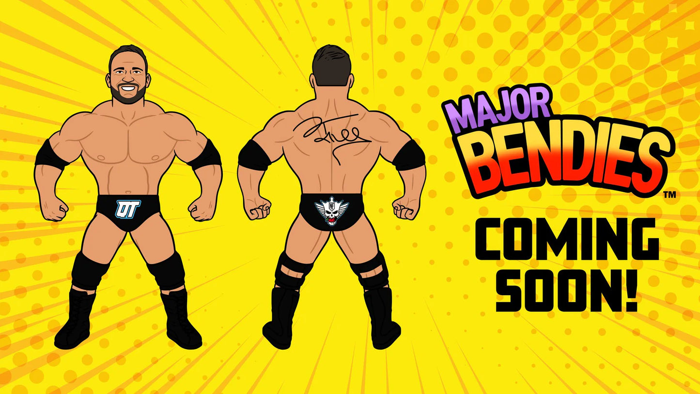 Major Wrestling Figure Podcast Major Bendies QT Marshall Action & Toy Figures PWcatalog