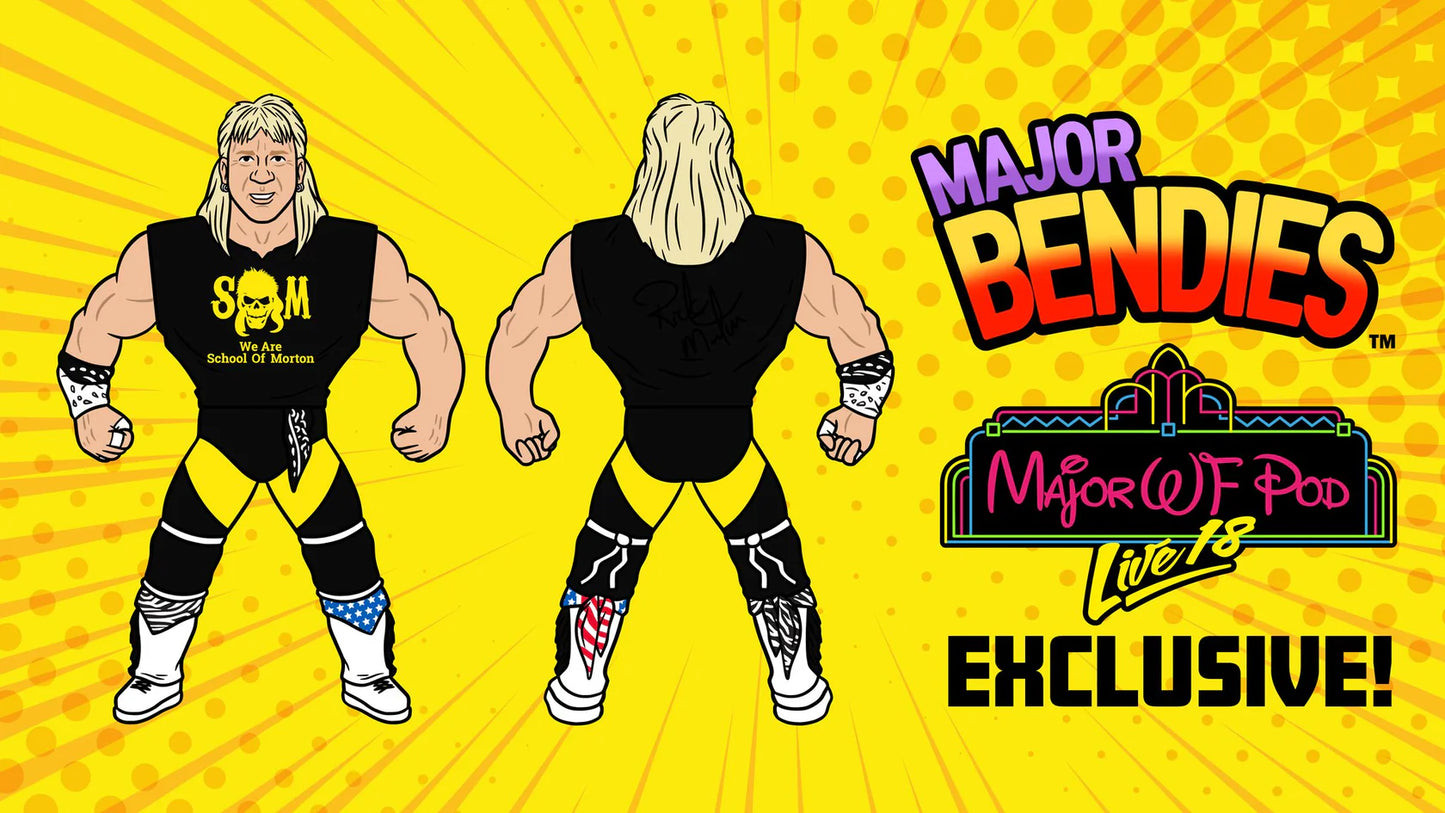 Major Wrestling Figure Podcast Major Bendies Live 18 Exclusive Ricky Morton Action & Toy Figures PWcatalog