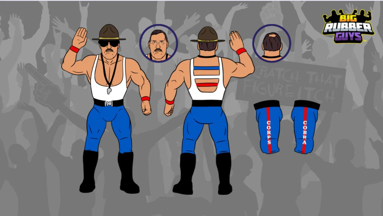 Big Rubber Guys NYCC Exclusive Sgt. Slaughter Action & Toy Figures PWcatalog