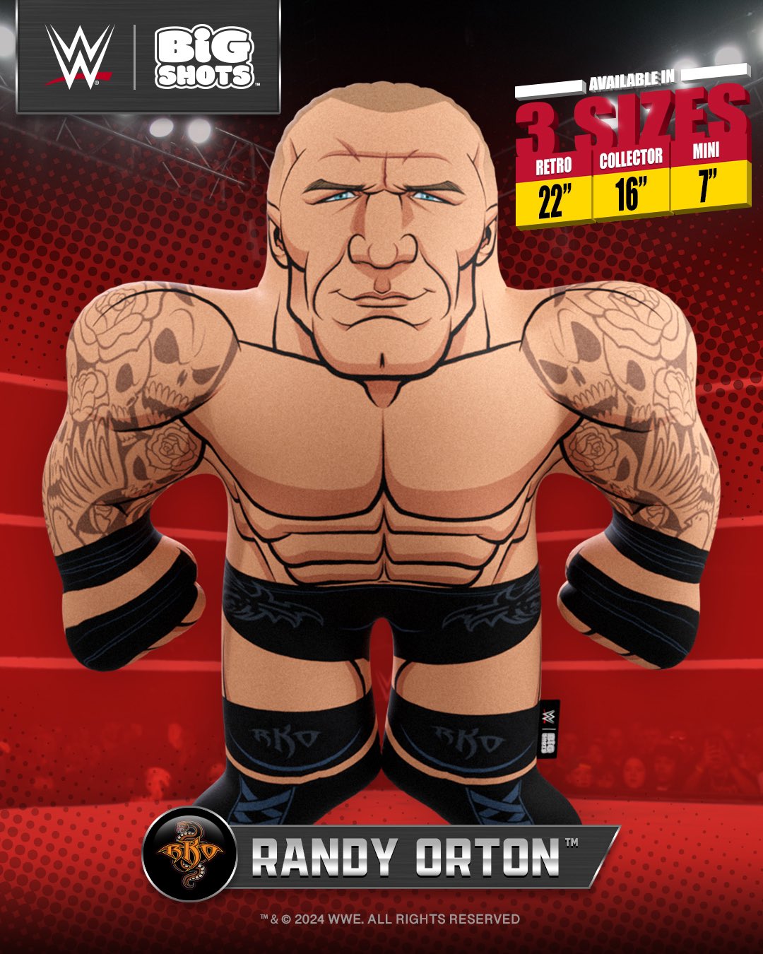 WWE Big Shots Randy Orton 2024 PWcatalog