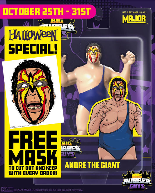 Big Rubber Guys Andre the Giant Exclusive Halloween Special Action & Toy Figures PWcatalog