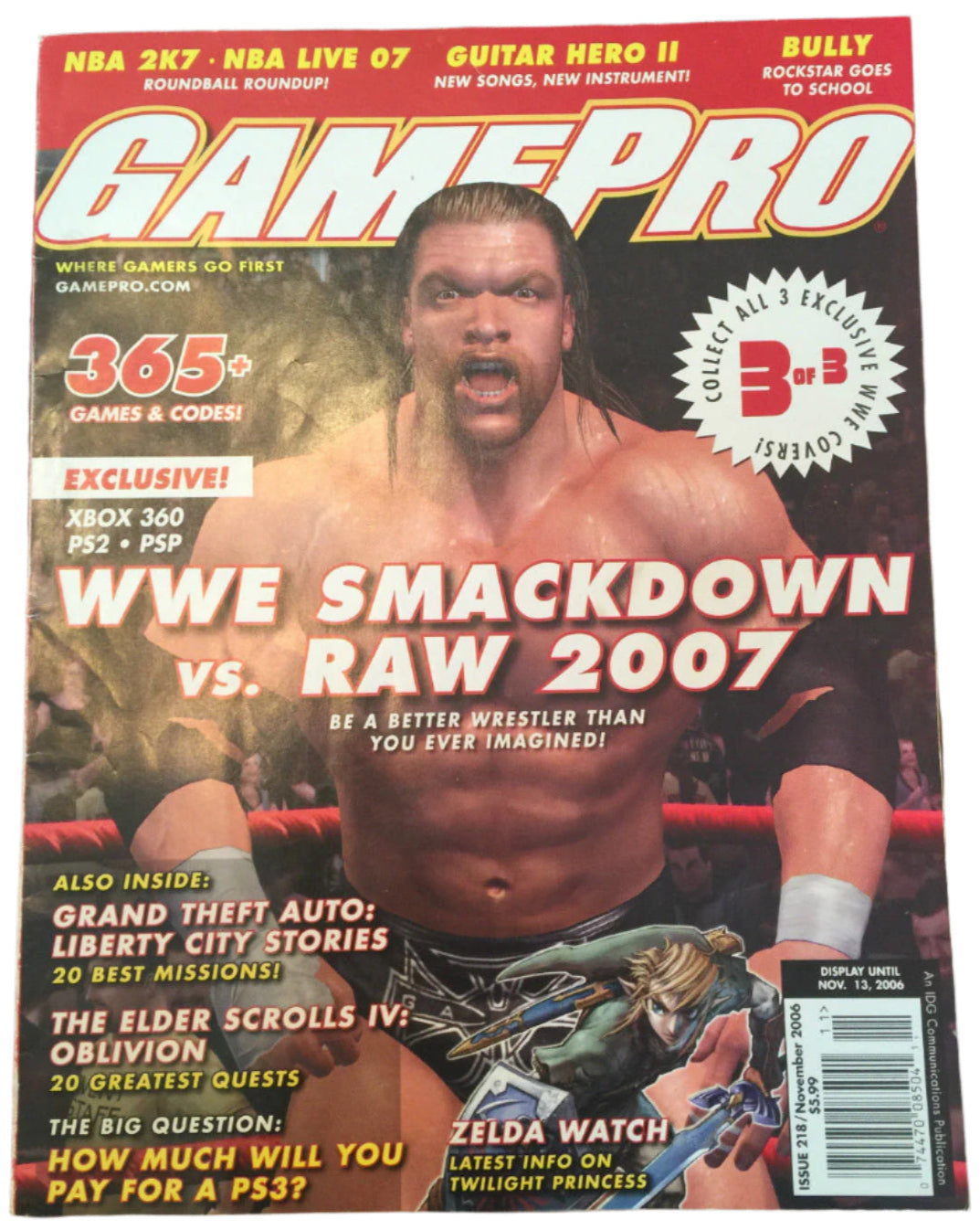 Gamepro Magazine November 2006 Magazine PWcatalog