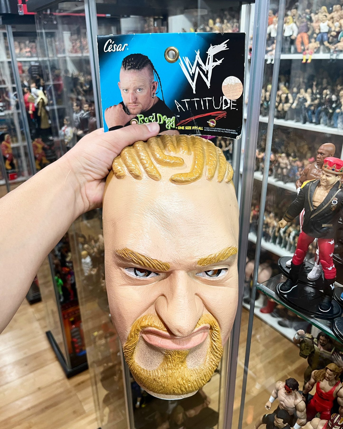WWF Road Dogg Mask by Cesar 1999 PWcatalog