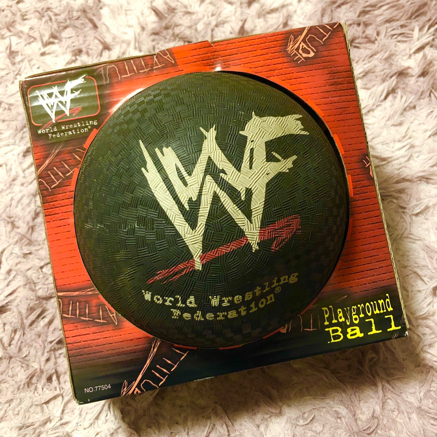 WWF Playground Ball Steve Austin Skull - image 2