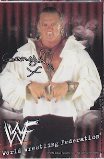 Grangel WWF Ice Cream Cut-out 1999 Good Humor - image 2