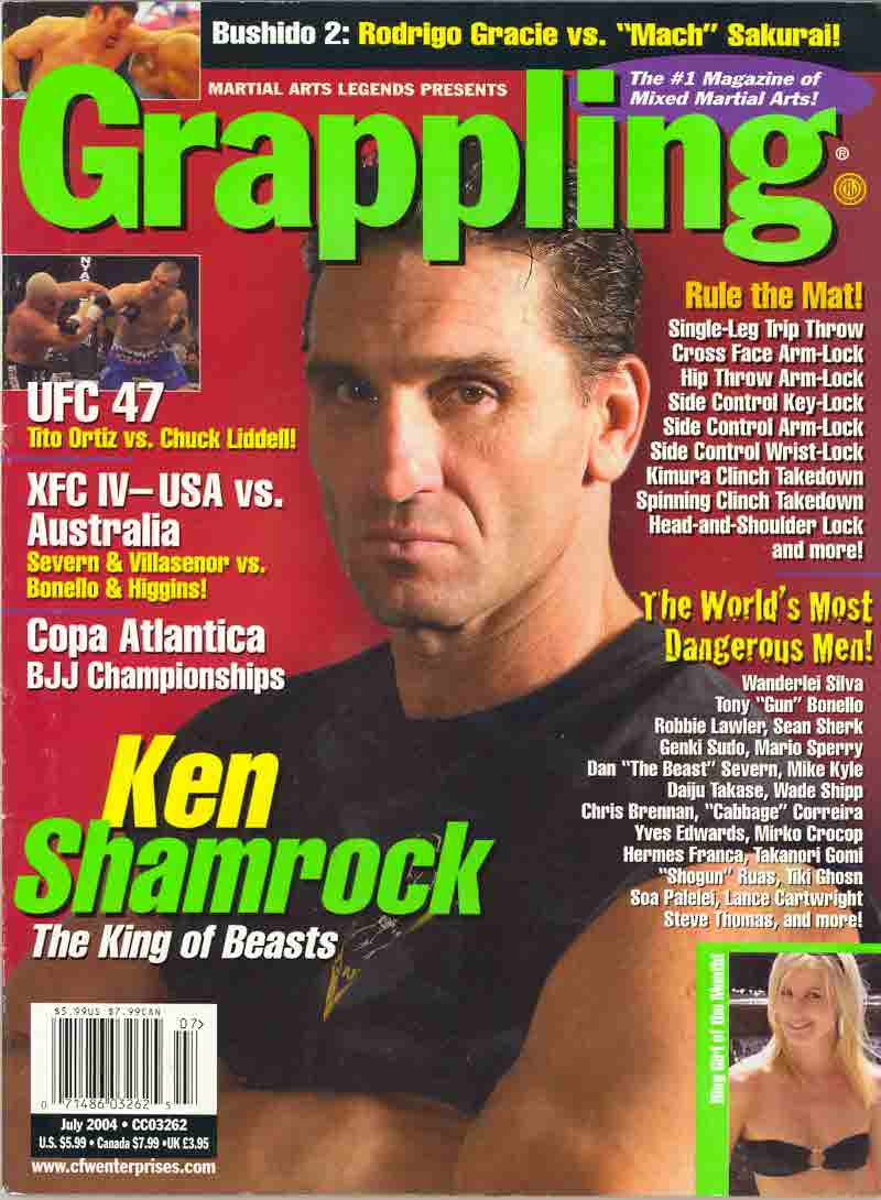 Grappling Magazine July 2004 Magazine PWcatalog