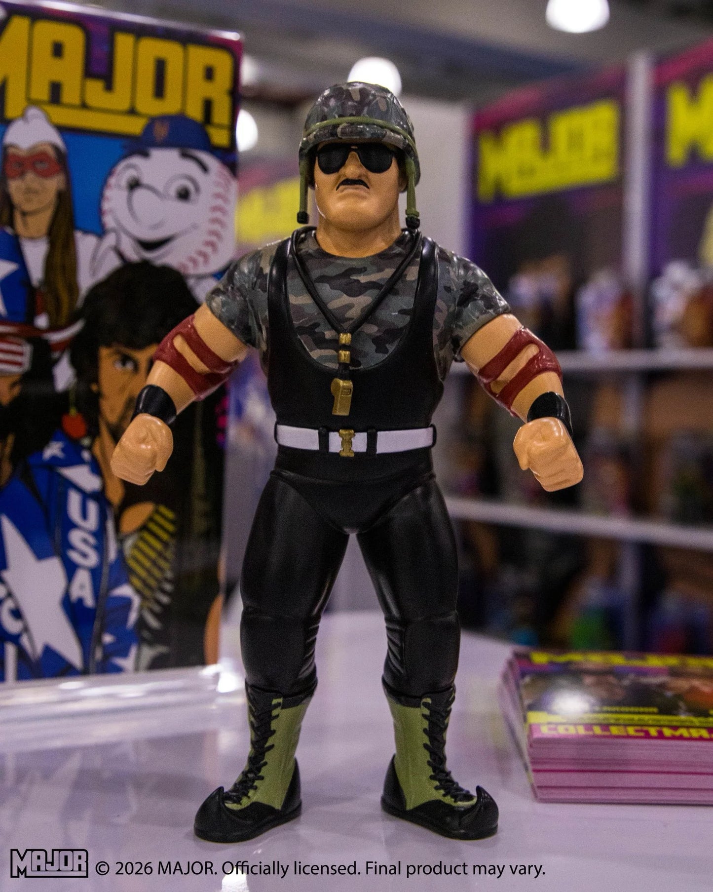 Big Rubber Guys Sgt. Slaughter Series 19 (Heel)