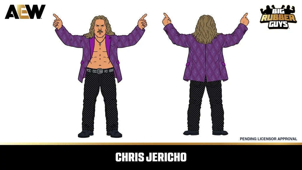AEW Major Big Rubber Guys Chris Jericho Series 2