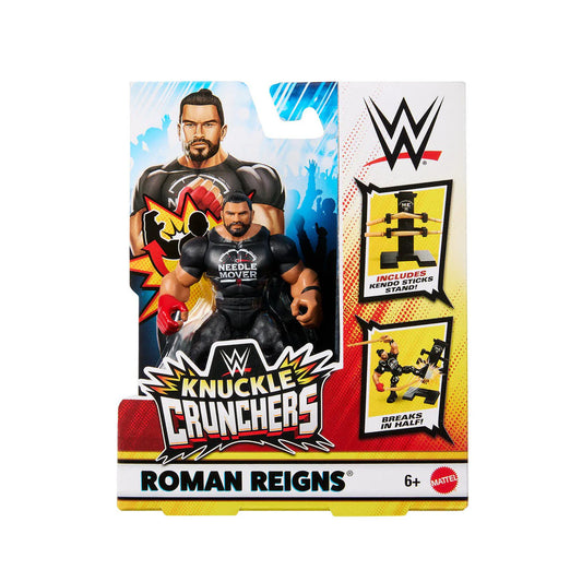 WWE Mattel Knuckle Crunchers Series 1 Roman Reigns Action & Toy Figures PWcatalog