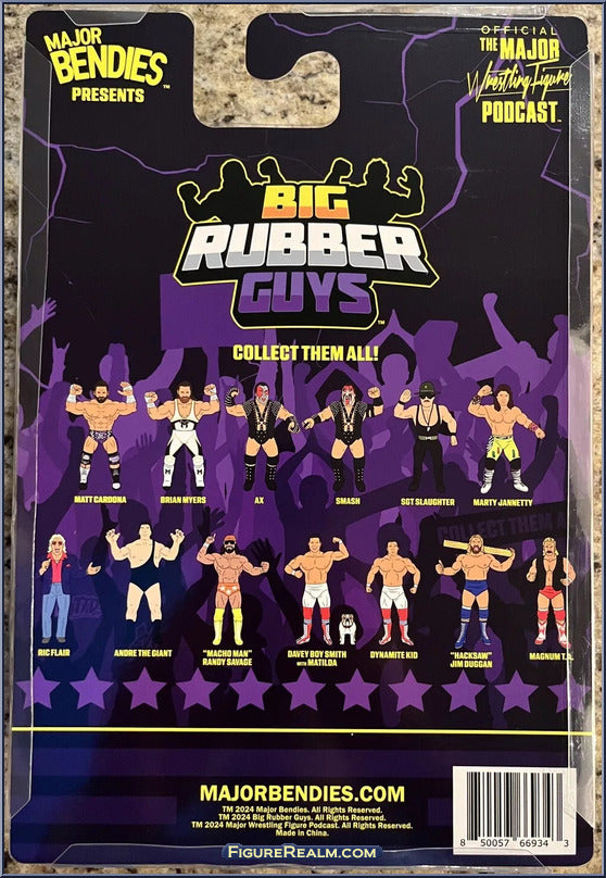 Big Rubber Guys Hacksaw Jim Duggan Series 6 Action & Toy Figures PWcatalog