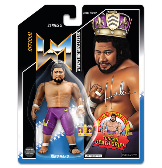 Chella Toys Wrestling Megastars 2 "King" Haku Action & Toy Figures Pwcatalog