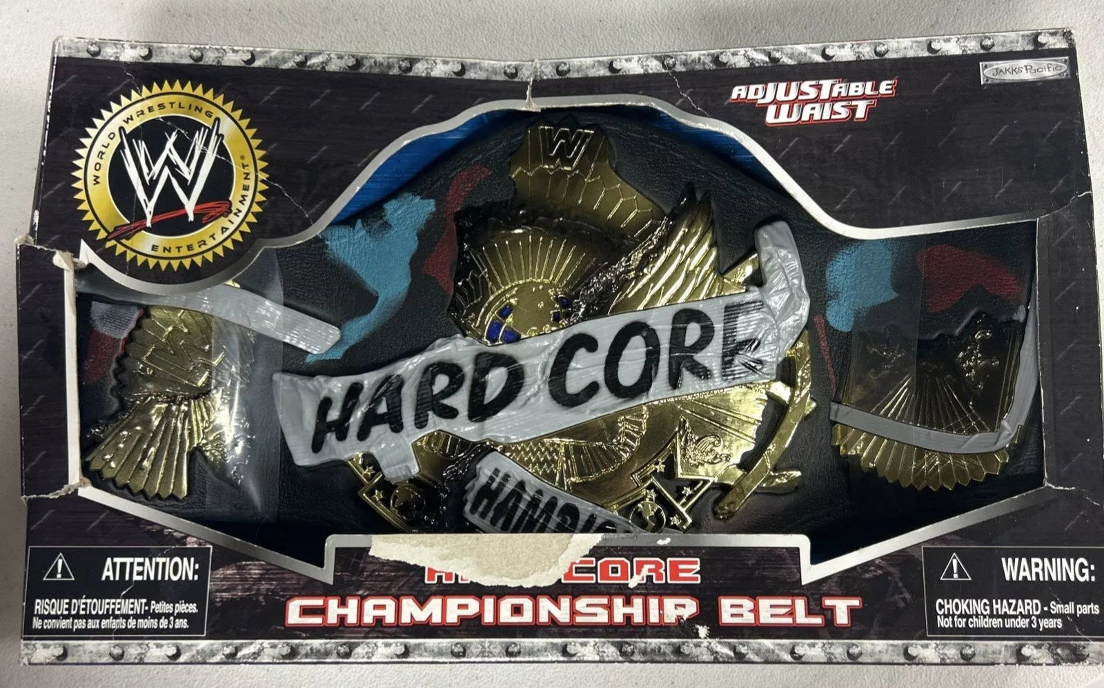 WWE Hardcore championship belt by Jakks Pacific PW Catalog