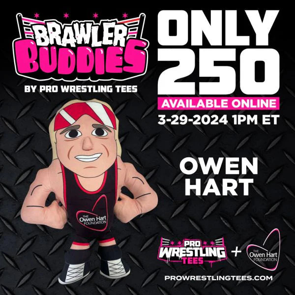 Owen Hart Brawler Buddies 2024 limited 1-250 PW Catalog
