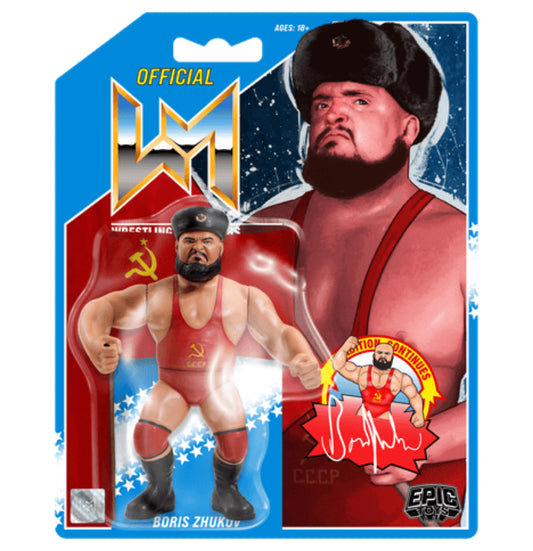Chella Toys Wrestling Megastars 3 Boris Zhukov