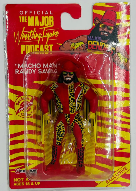 Major Wrestling Figure Podcast Major Bendies "Slim Jim" Randy Savage (Exclusive) Action & Toy Figures PWcatalog