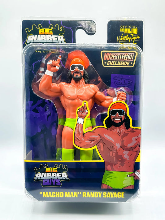 Big Rubber Guys WrestleCon Exclusive "Macho Man" Randy Savage Action & Toy Figures PWcatalog