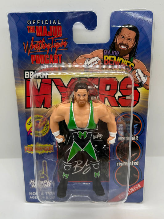 Major Wrestling Figure Podcast Major Bendies Power-Con Exclusive Brian Myers Action & Toy Figures PWcatalog