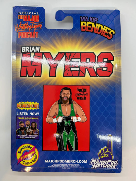 Major Wrestling Figure Podcast Major Bendies Power-Con Exclusive Brian Myers Action & Toy Figures PWcatalog