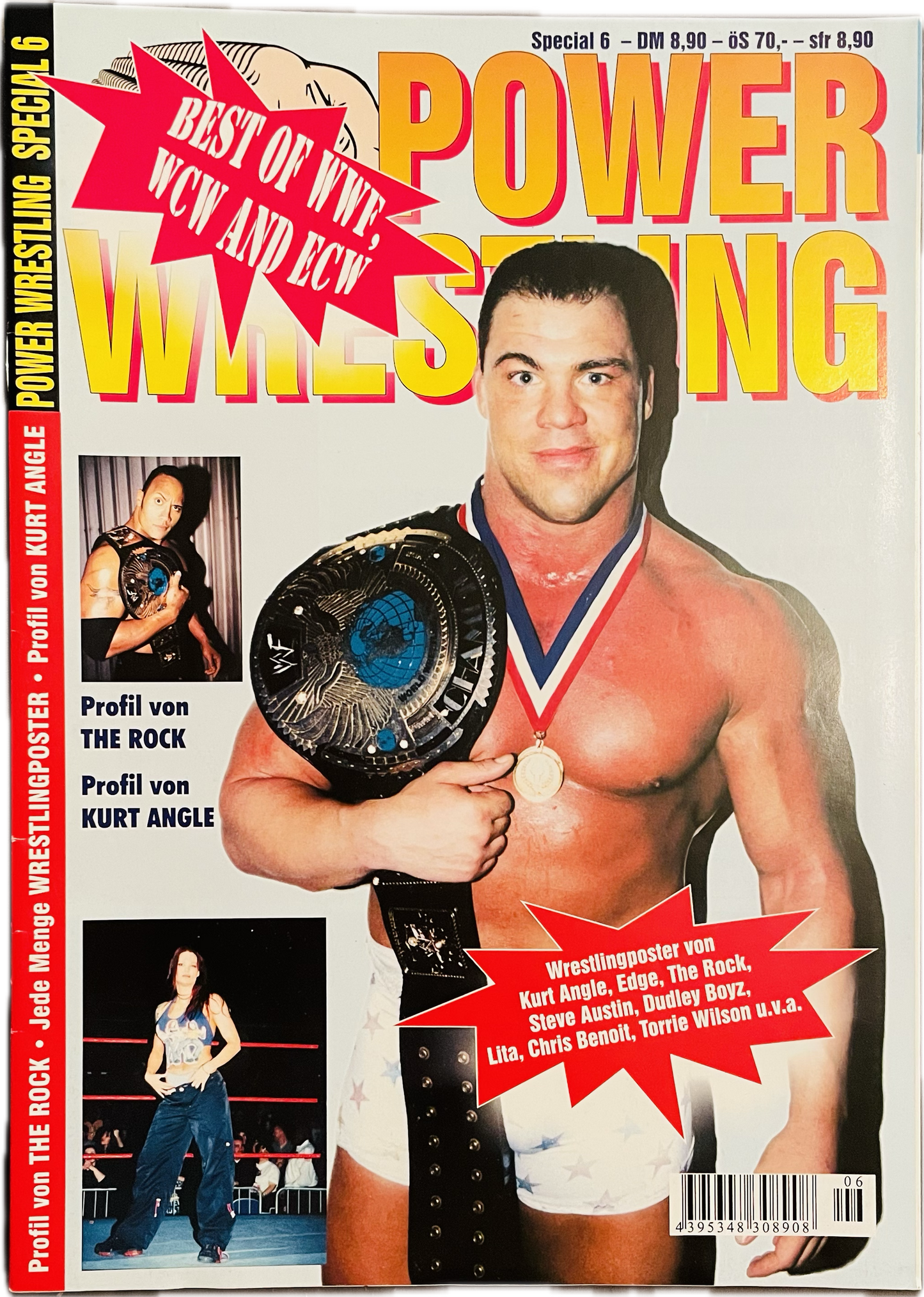 Power Wrestling Special #6 Best of WWF, WCW and ECW Magazine PWcatalog