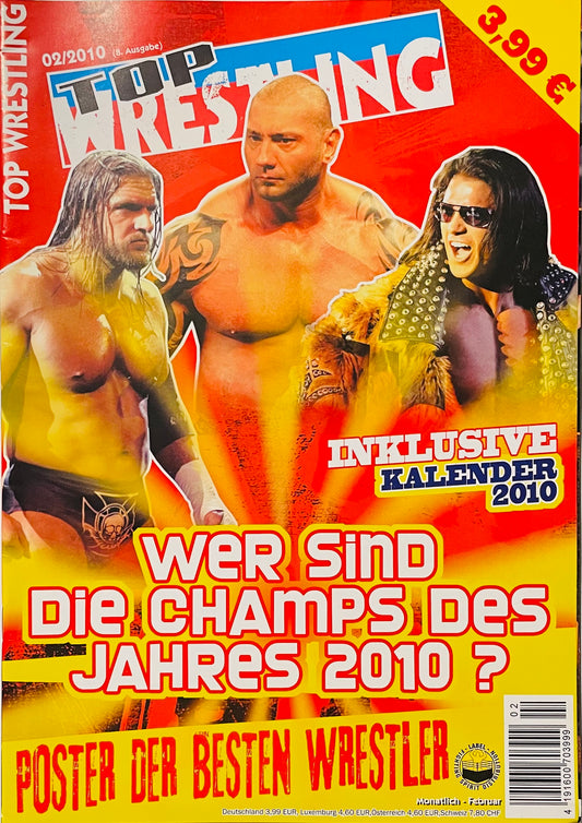 Top Wrestling #8 February 2010 from Germany Magazine PWcatalog