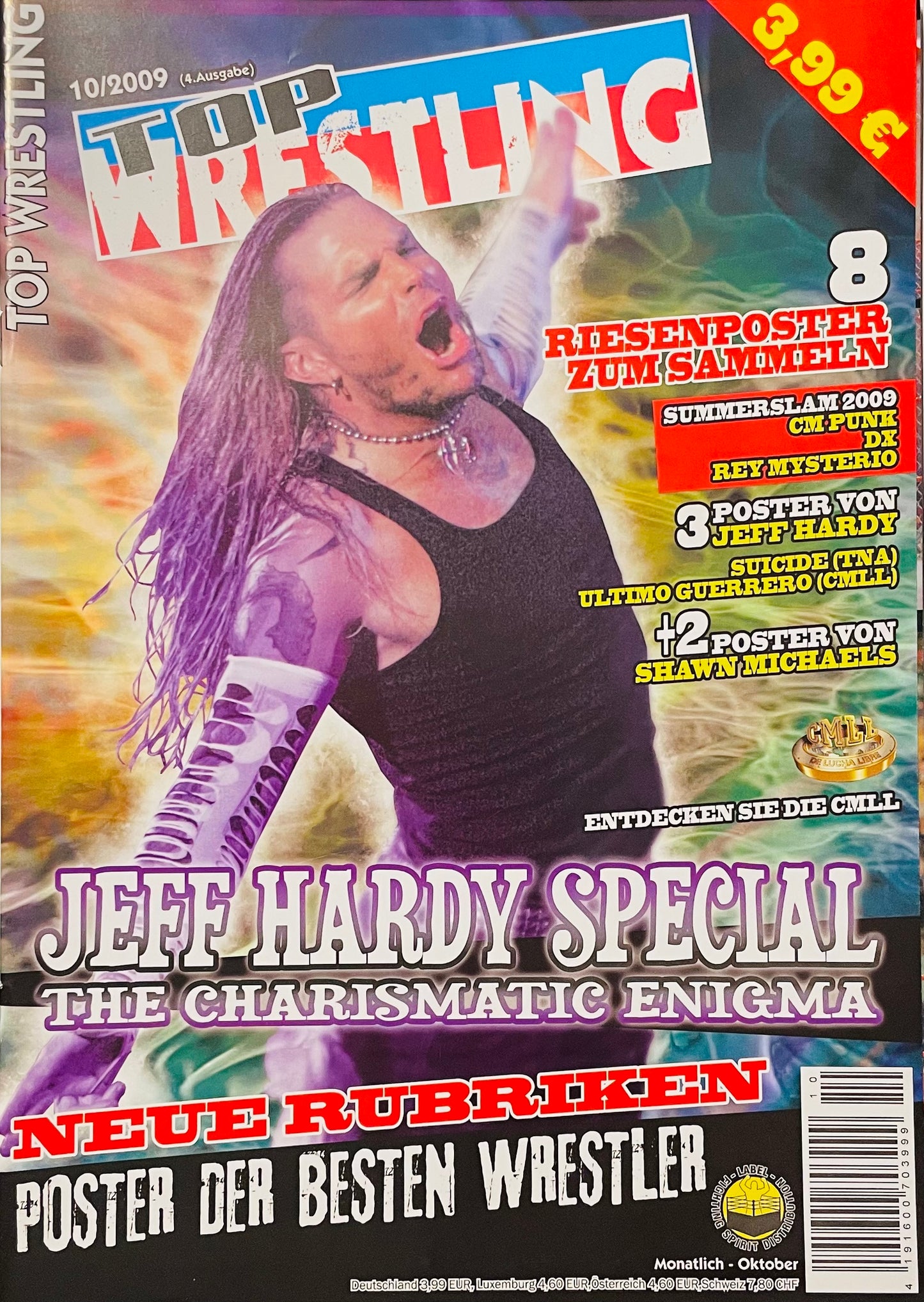 Top Wrestling #4 October 2009 from Germany Magazine PWcatalog