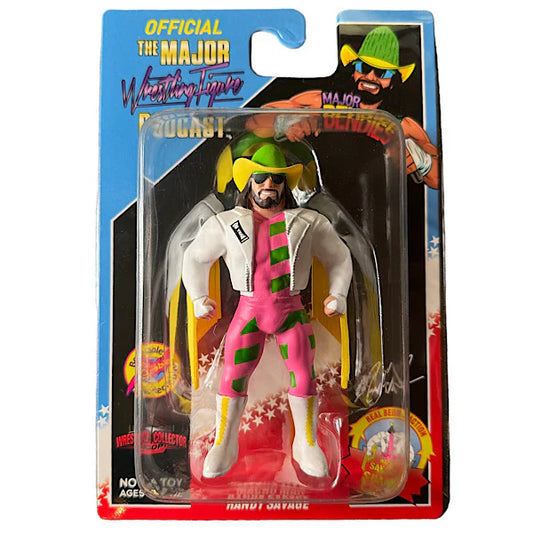Major Wrestling Figure Podcast Major Bendies "Macho Man" Randy Savage (Exclusive) Action & Toy Figures PWcatalog