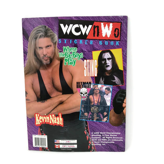 WCW/NWO Stickers Album 1998 Stickers Album PW Catalog