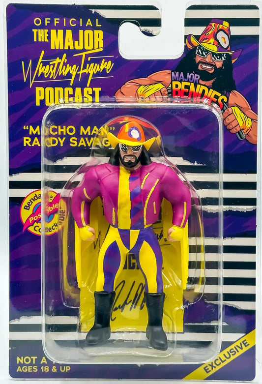 Major Wrestling Figure Podcast Major Bendies Wedding Randy Savage (Exclusive) Action & Toy Figures PWcatalog