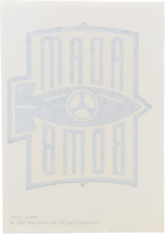 WWF Tattoos 1995 Adam Bomb Logo from Germany Pwcatalog