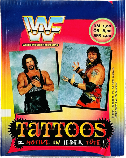 WWF Tattoos 1994 from Germany Pwcatalog