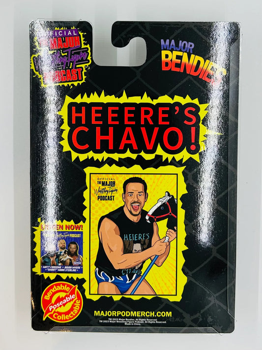 Major Wrestling Figure Podcast Major Bendies Chavo Guerrero (Exclusive) Action & Toy Figures PWcatalog