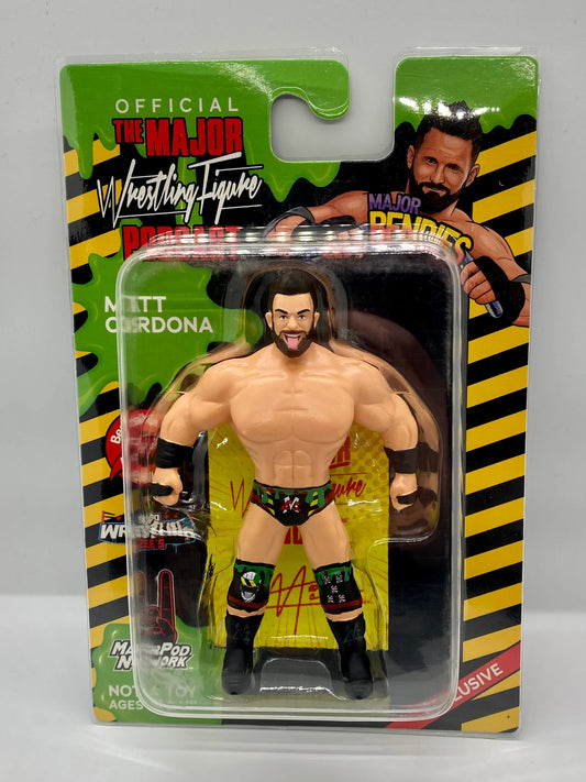 Major Wrestling Figure Podcast Major Bendies Pro Wrestling Tees Exclusive Matt Cardona Action & Toy Figures PWcatalog