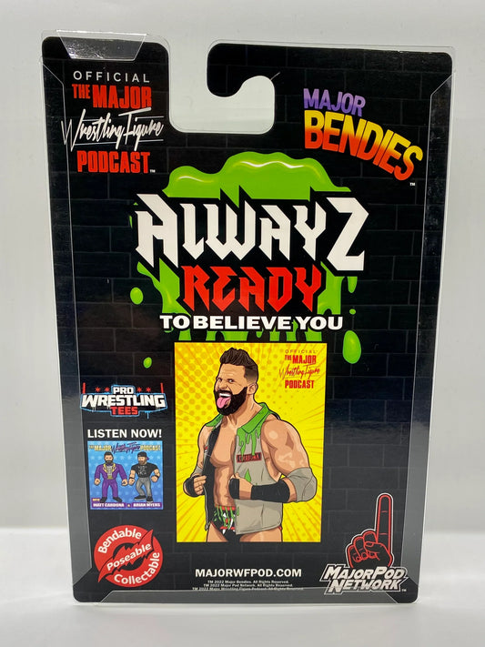 Major Wrestling Figure Podcast Major Bendies Pro Wrestling Tees Exclusive Matt Cardona Action & Toy Figures PWcatalog