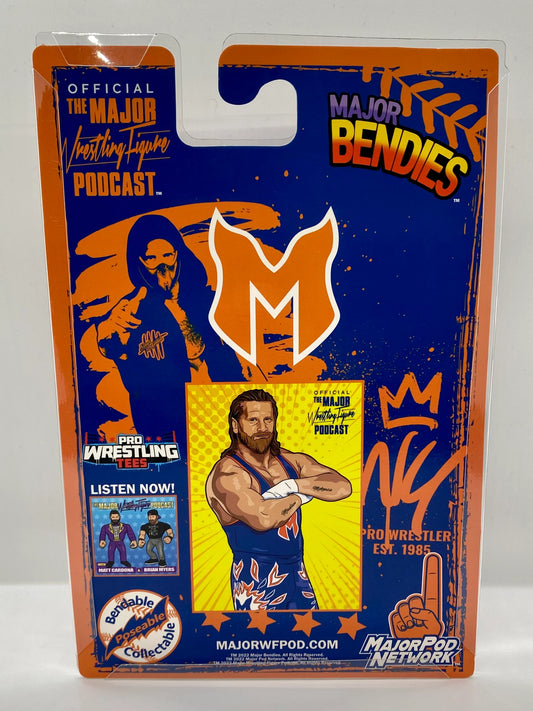 Major Wrestling Figure Podcast Major Bendies Pro Wrestling Tees Exclusive Brian Myers Action & Toy Figures PWcatalog