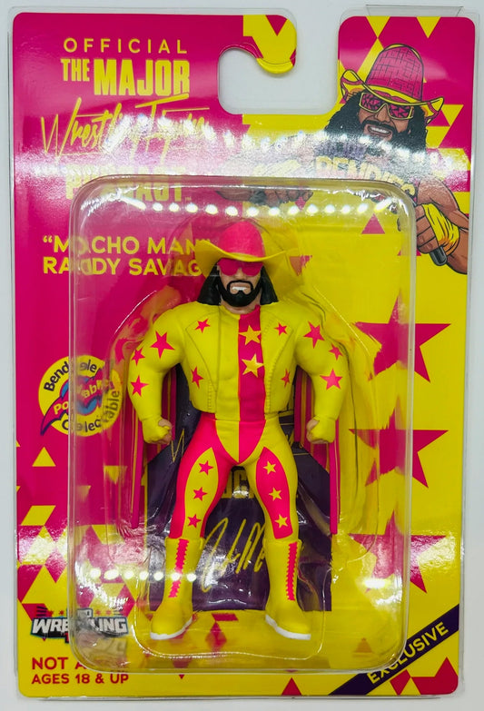 Major Wrestling Figure Podcast Major Bendies Randy Savage (Exclusive) Action & Toy Figures PWcatalog