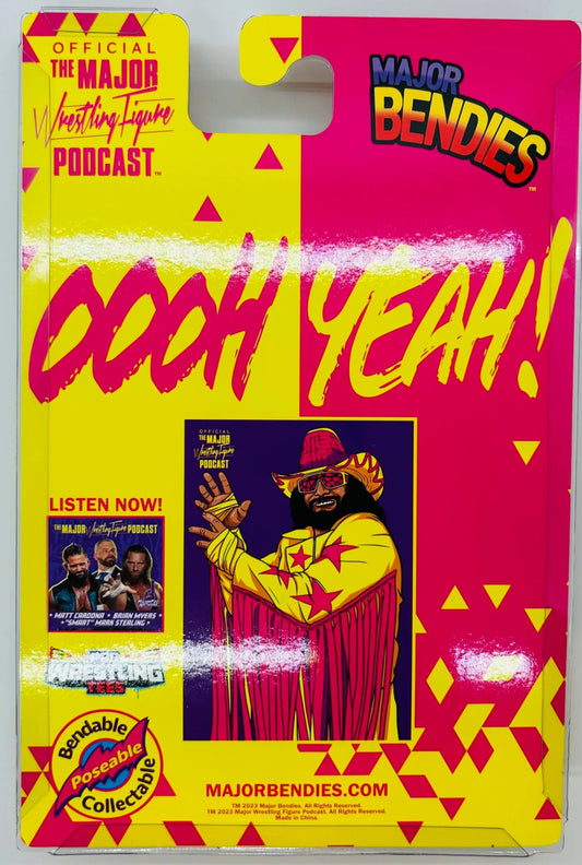 Major Wrestling Figure Podcast Major Bendies Randy Savage (Exclusive) Action & Toy Figures PWcatalog