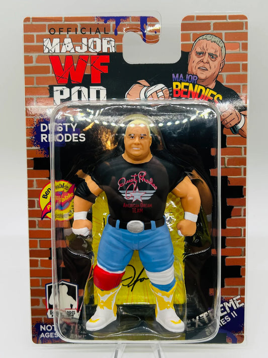 Major Wrestling Figure Podcast Major Bendies Extreme Series 2 Dusty Rhodes Action & Toy Figures PWcatalog