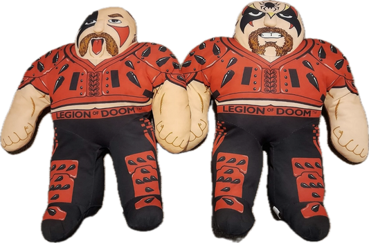 WWF Tonka Wrestling Buddies Legion of Doom: Hawk & Animal 1991 Action & Toy Figures PWcatalog
