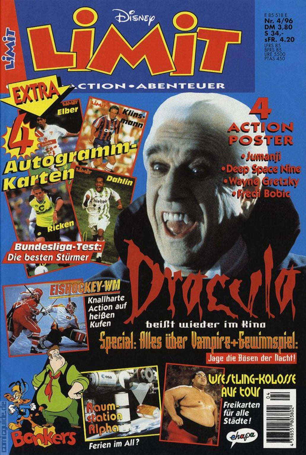 Limit 1996 #4 from Germany Magazine PWcatalog