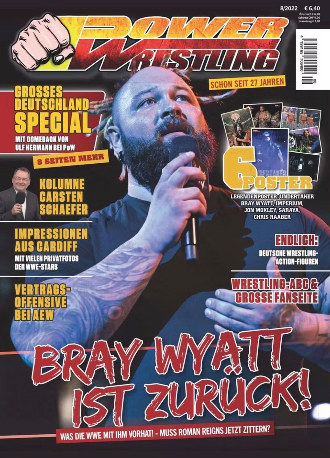 Power Wrestling Magazine August 2022 (#311) Magazine PWcatalog