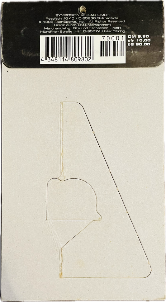 WWF Superstars 1997 Official Calendar from Germany PW Catalog